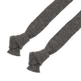 Cotton Ridge - Colour Cord with Knot - Charcoal