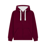 Cotton Ridge - Comet Ultra Premium Zip Hoodie - Cranberry