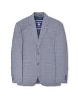 Lambretta Dawson Grey Self Check Blazer LAMAW2310