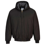 Portwest Duck Quilt Lined Hooded Jacket DC801