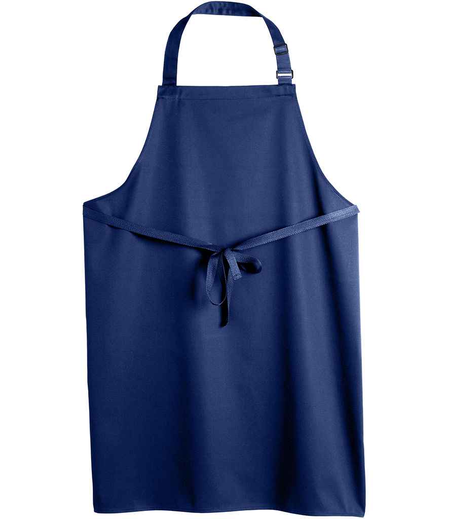 Dennys Polyester Bib Apron DE100 - front view