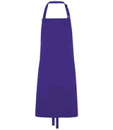 Dennys Polyester Bib Apron with Pocket DE101