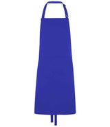 Dennys Polyester Bib Apron with Pocket DE101