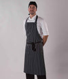 Dennys Stripe Bib Apron DE145