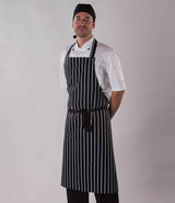 Dennys Stripe Bib Apron DE145