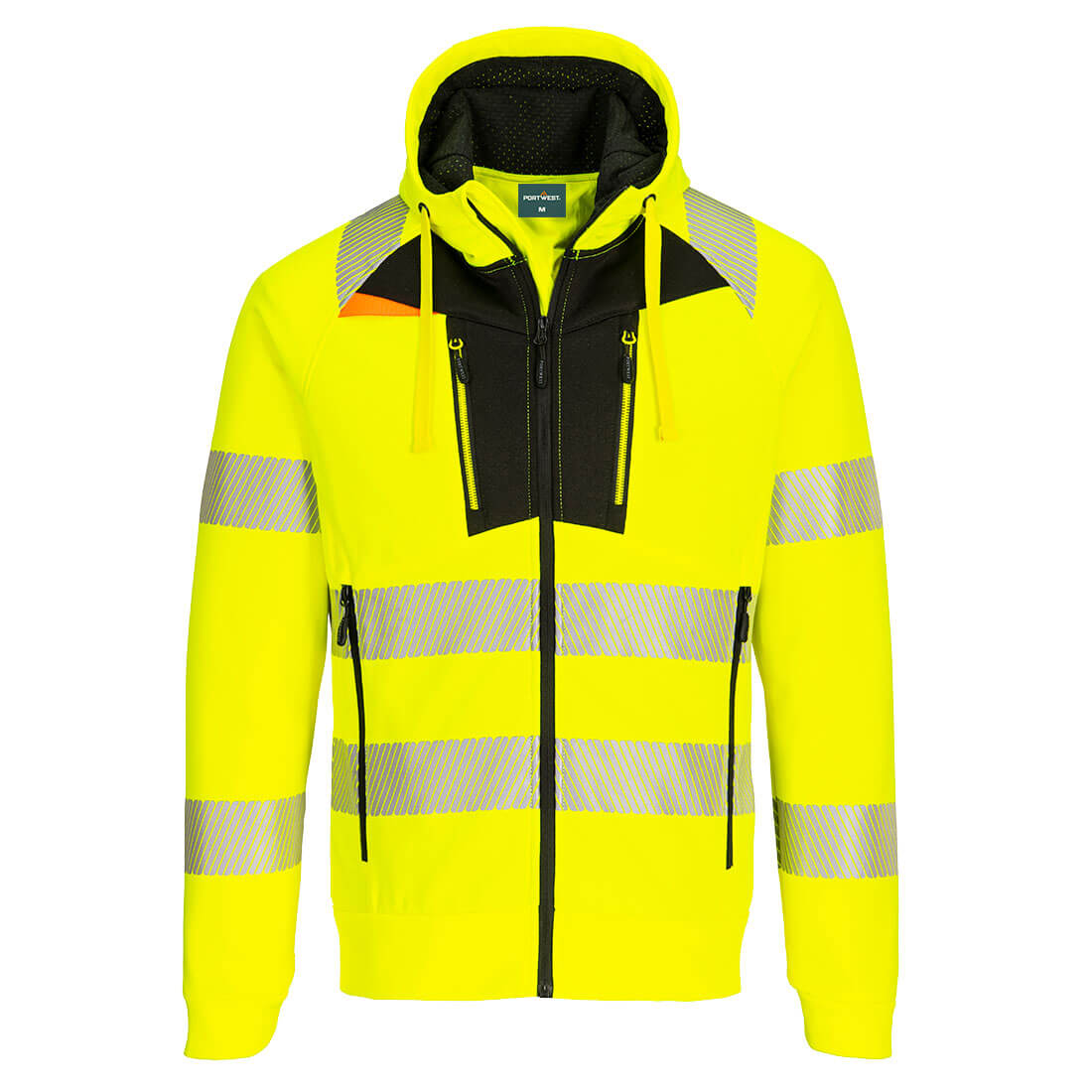 Portwest DX4 Hi-Vis Zip Hoodie DX484