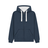 Cotton Ridge - Comet Ultra Premium Zip Hoodie - Denim