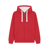 Cotton Ridge - Comet Ultra Premium Zip Hoodie - Dusty Red