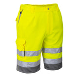 Portwest Hi-Vis Poly-cotton Shorts E043