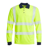 Blackrock Long Sleeved Eco Hi-Vis Polo Shirt - Yellow