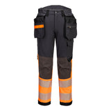 Portwest EV4 Hi-Vis Stretch Detachable Holster Class 1 Trousers EV442