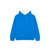 Cotton Ridge - Eclipse Kids Premium Contrast Hoodie - Electric Blue / White