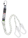 Kratos Gravity Y Forked Shock Absorbing Twisted Rope Lanyard - 1.5 Metre FA3020015