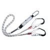 Portwest Double Kernmantle Lanyard With Shock Absorber FP55
