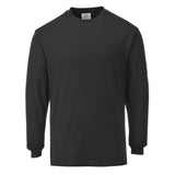 Portwest Flame Resistant Anti-Static Long Sleeve T-Shirt FR11