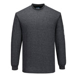 Portwest Flame Resistant Anti-Static Long Sleeve T-Shirt FR11