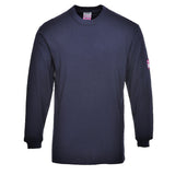 Portwest Flame Resistant Anti-Static Long Sleeve T-Shirt FR11
