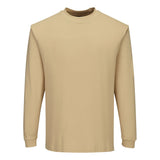 Portwest Flame Resistant Anti-Static Long Sleeve T-Shirt FR11