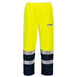 Portwest Bizflame Rain+ Hi-Vis Multi-Norm Contrast FR Trousers FR410