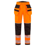 Portwest PW3 Modaflame Arc Rain Hi-Vis FR Winter Holster Trousers FR427