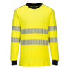 Portwest PW3 Modaflame Knit Hi-Vis FR Long Sleeve T-Shirt FR701