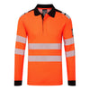 Portwest PW3 Modaflame Arc Knit HVO FR Long Sleeve Polo Shirt FR734