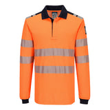 Portwest PW3 Modaflame Arc Knit HVO FR Long Sleeve Polo Shirt FR734