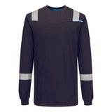 Portwest WX3 Modaflame Knit FR Long Sleeve T-Shirt FR751
