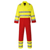 Portwest Bizflame Work Hi-Vis Contrast FR Coverall FR90