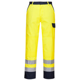 Portwest Bizflame Work Hi-Vis Contrast FR Trousers FR92