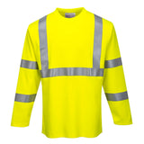 Portwest FR Hi-Vis Long Sleeve T-Shirt FR96