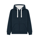 Cotton Ridge - Comet Ultra Premium Zip Hoodie - French Navy