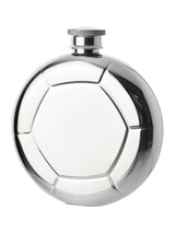 Hip Flask Football 6oz Shiny Stainless Steel by Dalaco