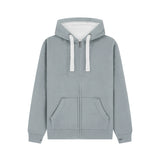 Cotton Ridge - Comet Ultra Premium Zip Hoodie - Grey Mist