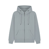 Cotton Ridge - Neptune Ultra Premium Zip Hoodie - Grey Mist