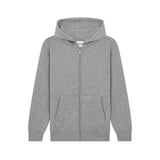 Cotton Ridge - Nebula Kids Soft Touch Zip Hoodie - Grey