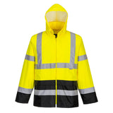 Portwest Hi-Vis Classic Contrast Rain Jacket H443