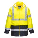 Portwest Hi-Vis Classic Contrast Rain Jacket H443