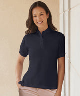 Henbury Women's classic cotton piqué polo shirt HB121
