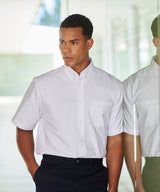 Henbury Short sleeve classic Oxford shirt HB515