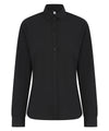 Henbury Women’s long sleeve ‘cotton-feel’ Coolplus shirt HB583
