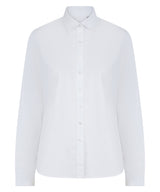 Henbury Women’s long sleeve ‘cotton-feel’ Coolplus shirt HB583