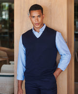 Henbury Sleeveless v-neck jumper HB724