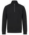Henbury Unisex sustainable ¼-zip sweatshirt HB842