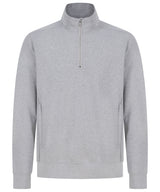 Henbury Unisex sustainable ¼-zip sweatshirt HB842