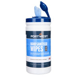 Portwest Hand Sanitiser Wipes (200 Wipes) IW40