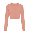 AWDis Just T's Women's long sleeve cropped T JT016