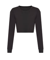 AWDis Just T's Women's long sleeve cropped T JT016