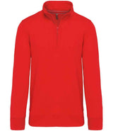 Kariban Zip Neck Sweatshirt KB487