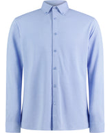 Kustom Kit Long sleeve Superwash® 60° piqué shirt (tailored fit) KK143